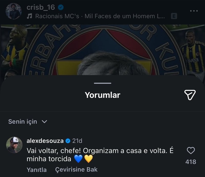 Alex de Souza'dan Aziz Yıldırım'a destek! 2 alex de souzadan aziz yildirima destek 0 TmwIghIb