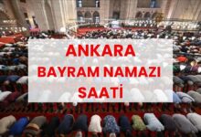 Ankara'da kurban bayramı namazı saat kaçta? Bayram namazı saatleri! 11 ankarada kurban bayrami namazi saat kacta bayram namazi saatleri pquDDhXI