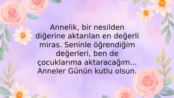 ANNELER GÜNÜ BİLDİRİLERİ 2026: Anneye, eşe, kayınvalideye en hoş, manalı, fotoğraflı ve duygusal bildiriler ve 'Anneler Günün kutlu olsun' sözleri 4 anneler gunu bildirileri 2026 anneye ese kayinvalideye en hos manali fotografli ve duygusal bildiriler KP7SIMVy