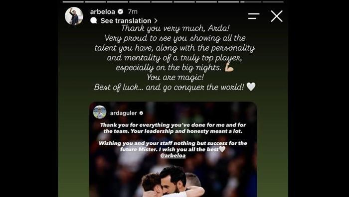 'Arda Güler, sen büyülüsün' Alvaro Arbeloa'nın Real Madrid'e veda paylaşımında dikkat çeken söz: Git... 5 arda guler sen buyulusun alvaro arbeloanin real madride veda paylasiminda dikkat ceken soz git fbDuYBNY