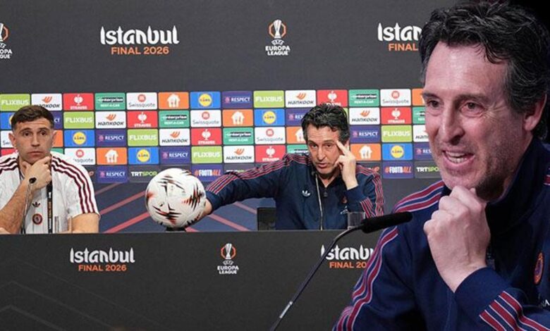 'Aston Villa olarak buradayız!' Unai Emery 5. UEFA Avrupa Ligi kupasını İstanbul'da kaldırmak istiyor 1 aston villa olarak buradayiz unai emery 5 uefa avrupa ligi kupasini istanbulda kaldirmak istiyor 7578INGe