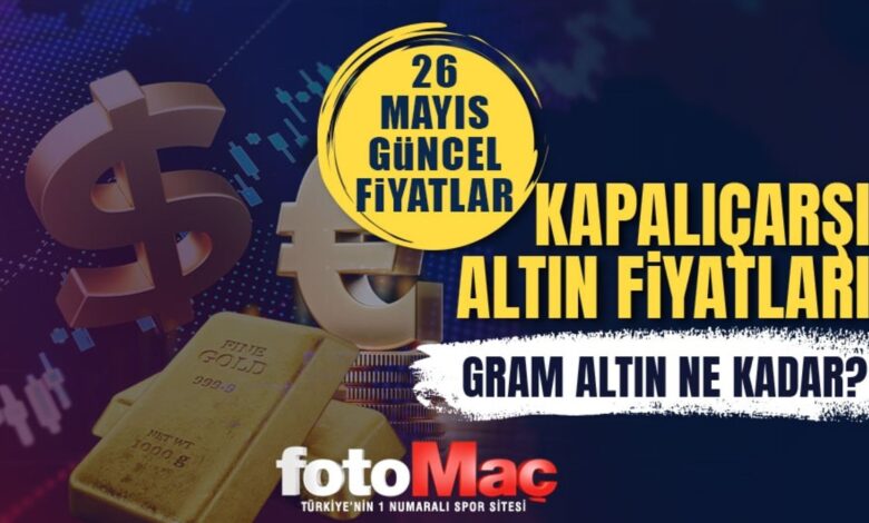 Canlı altın fiyatları 26 Mayıs | Gram altın ne kadar? Kapalıçarşı altın fiyatları 1 canli altin fiyatlari 26 mayis gram altin ne kadar kapalicarsi altin fiyatlari 23MgUit7