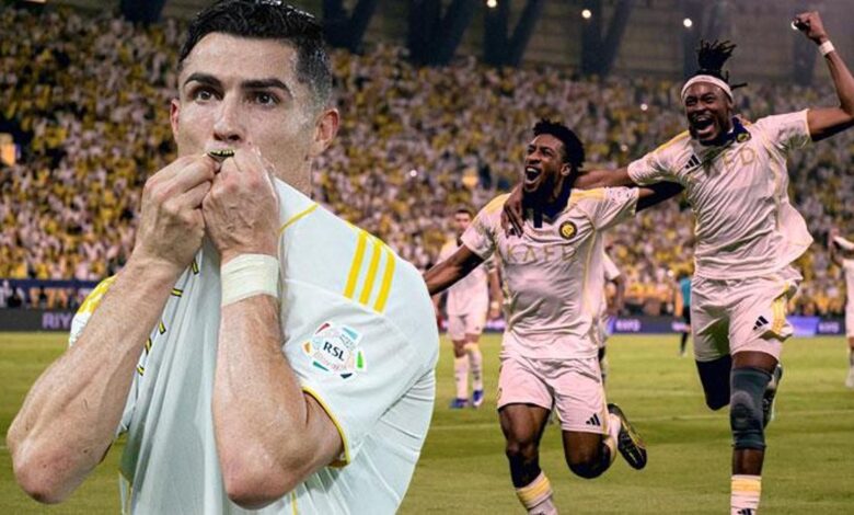 Cristiano Ronaldo bunu da başardı! Suudi Arabistan'da şampiyon Al Nassr 1 cristiano ronaldo bunu da basardi suudi arabistanda sampiyon al nassr tcXOA77k