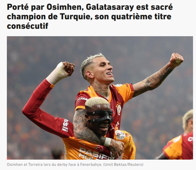 dunya basini galatasarayin sampiyonlugunu konusuyor 12 tMlIWBMq