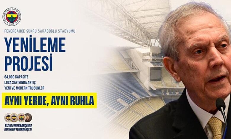 Fenerbahçe lider adayı Aziz Yıldırım, stadyum projesini açıkladı! İşte kapasite... 1 fenerbahce lider adayi aziz yildirim stadyum projesini acikladi iste kapasite pvlt2ybd
