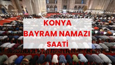 Konya Bayram namazı saat kaçta kılınacak? 2026 bayram namazı vakitleri 11 konya bayram namazi saat kacta kilinacak 2026 bayram namazi vakitleri 4KLkeHO2