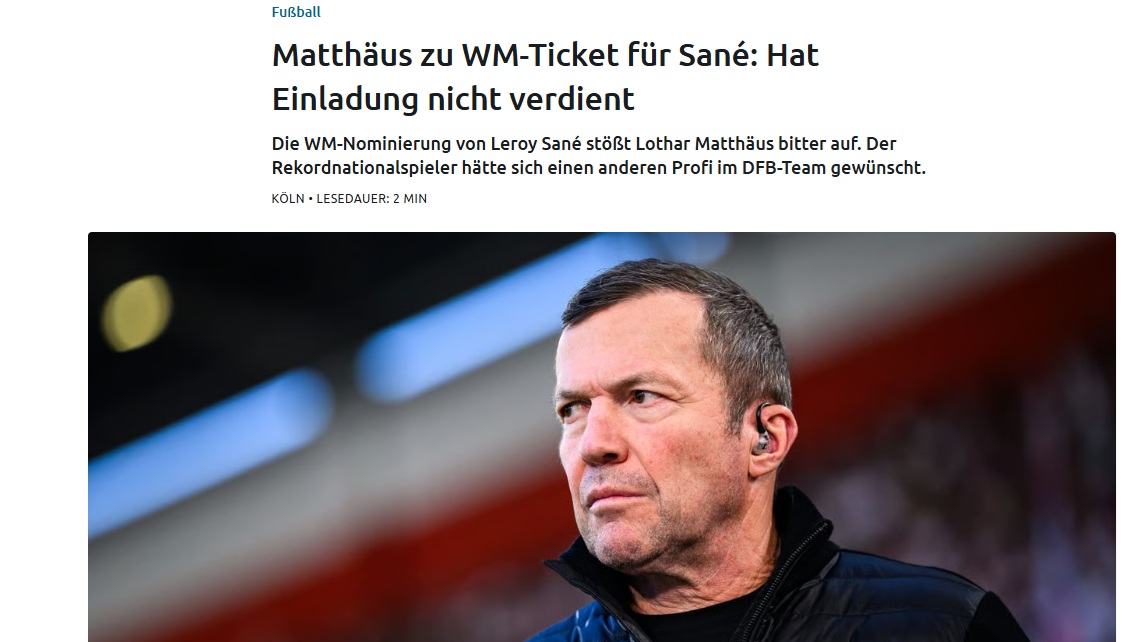 lothar matthaustan flas leroy sane elestirisi 2 BRepycHp