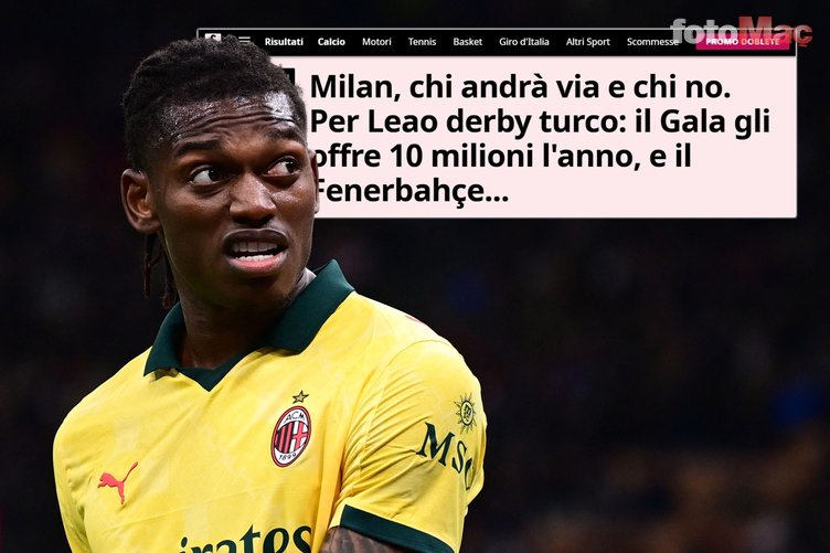 Rafael Leao derbisinde öne geçiren teklif! Fenerbahçe ve Galatasaray... 11 rafael leao derbisinde one geciren teklif fenerbahce ve galatasaray 9 7ij2SgA7