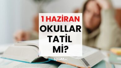 yarin okullar tatil mi 1 haziran pazartesi okul var mi 5traiJfB
