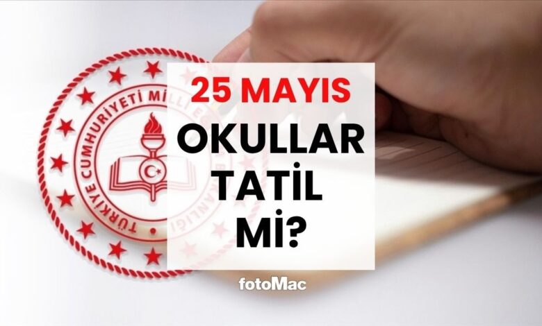 Yarın okullar tatil mi, 25 Mayıs Pazartesi günü ders var mı? 1 yarin okullar tatil mi 25 mayis pazartesi gunu ders var mi wEh5KlaI
