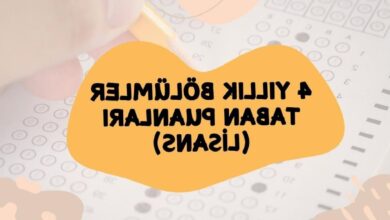4 yillik kisimlar taban puanlari 2026 yks lisans muvaffakiyet siralamalari kontenjanlar nf7LIXWy