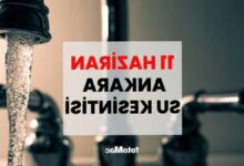 ASKİ su kesintisi | 11 Haziran Ankara'da sular ne vakit gelecek? 14 aski su kesintisi 11 haziran ankarada sular ne vakit gelecek yl6L7AyQ