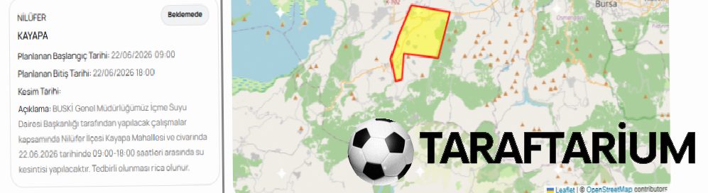 bursa su kesintisi 22 haziran bursada sular ne vakit gelecek 2 bOjH1LJI