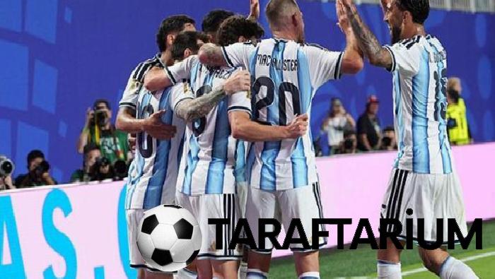 Dünya Kupası'na daha düzgün başlayamazdı! Messi'den rakiplere gözdağı, tarih yazdı | Arjantin - Cezayir maç sonucu: 3-0 4 dunya kupasina daha duzgun baslayamazdi messiden rakiplere gozdagi tarih yazdi arjantin cezayir VCi3vKl2