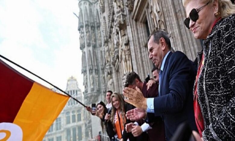 Dursun Özbek Galatasaray'ın Brüksel'deki şampiyonluk kutlamalarında konuştu! 1 dursun ozbek galatasarayin brukseldeki sampiyonluk kutlamalarinda konustu YtDqgjEM