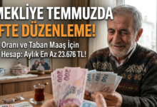 En düşük emekli maaşı ne kadar olacak? Temmuz 2026 zamlı maaş tablosu 16 en dusuk emekli maasi ne kadar olacak temmuz 2026 zamli maas tablosu 4lcXhdNa