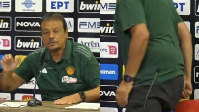 Ergin Ataman masayı yumrukladı toplantıyı terk etti 'Siz Yunanlıların da...' 3 ergin ataman masayi yumrukladi toplantiyi terk etti siz yunanlilarin da 1 DUOVKAWj