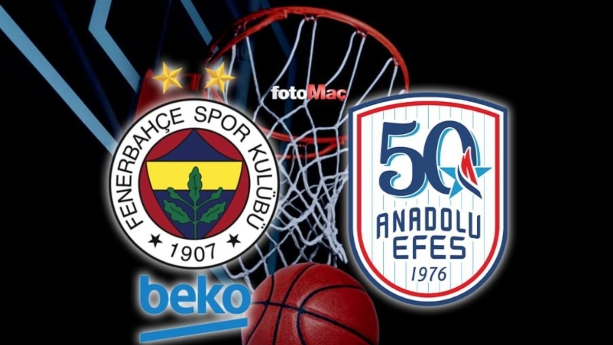 Fenerbahçe Beko-Anadolu Efes maçı CANLI | Ne vakit, saat kaçta, hangi kanalda? 5 fenerbahce beko anadolu efes maci canli ne vakit saat kacta hangi kanalda ybNEEiEu