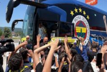 fenerbahce kafilesine duzcede coskulu karsilama eMY1EiUp