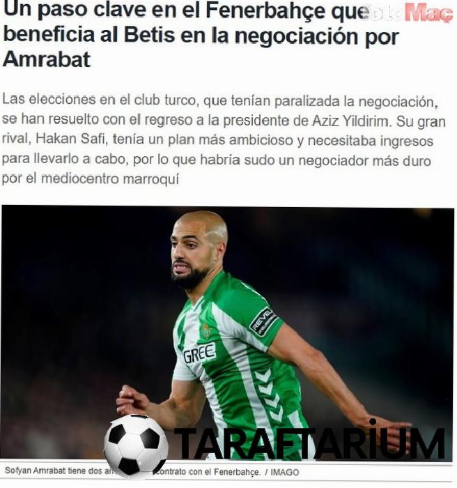 Fenerbahçe'de flaş Amrabat gelişmesi! Transfer... 12 fenerbahcede flas amrabat gelismesi transfer 10 lNkU7znM