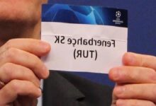 Fenerbahçe'nin Şampiyonlar Ligi'ndeki rakibi belli oldu! 12 fenerbahcenin sampiyonlar ligindeki rakibi belli oldu v5cgv9qx