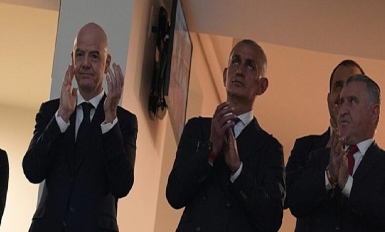 FIFA Başkanı Gianni Infantino, Avustralya-Türkiye maçında! 1 fifa baskani gianni infantino avustralya turkiye macinda iYrgGN3j