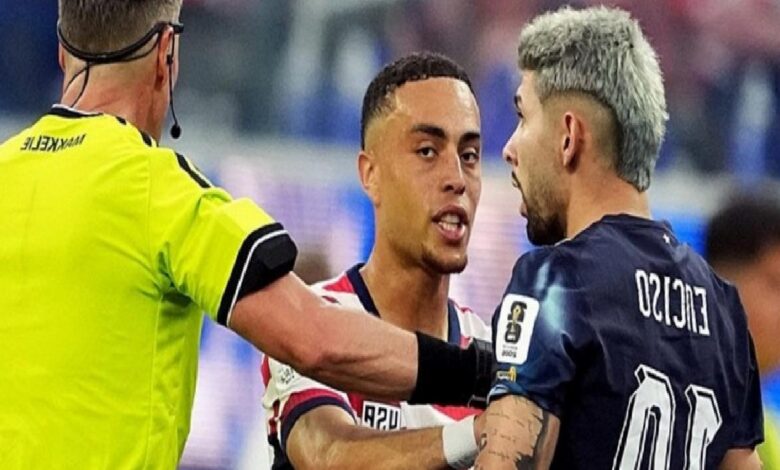 FIFA'nın yeni kuralı ABD-Paraguay maçında uygulandı! İşte o anlar 1 fifanin yeni kurali abd paraguay macinda uygulandi iste o anlar K3qnzhzZ