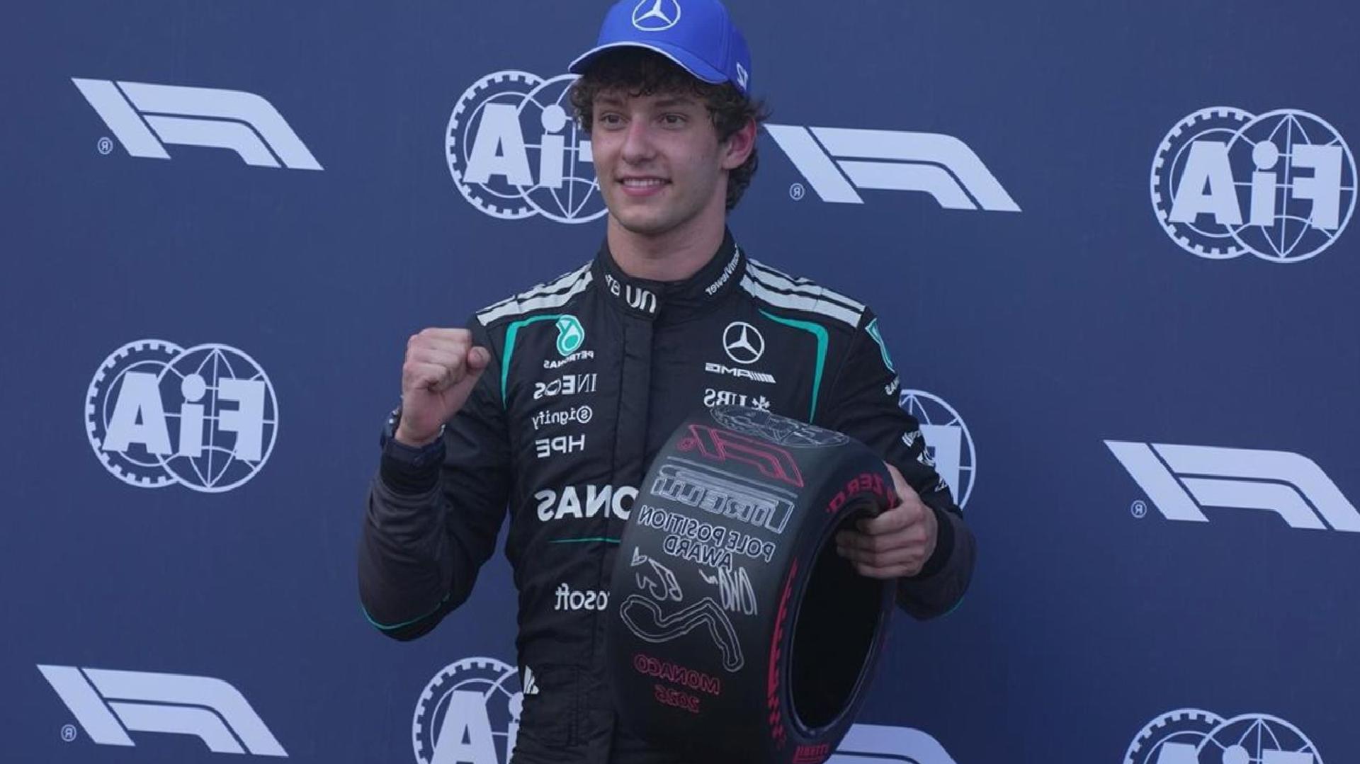 formula 1 monaco grand prixini kimi antonelli kazandi