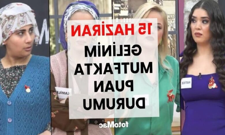 Gelinim Mutfakta bugün kim kazandı? 15 Haziran işte günün birincisi 1 gelinim mutfakta bugun kim kazandi 15 haziran iste gunun birincisi Y9TAARMw
