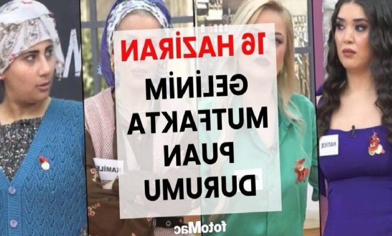Gelinim Mutfakta bugün kim kazandı? 16 Haziran işte günün birincisi 1 gelinim mutfakta bugun kim kazandi 16 haziran iste gunun birincisi pki8zVN4