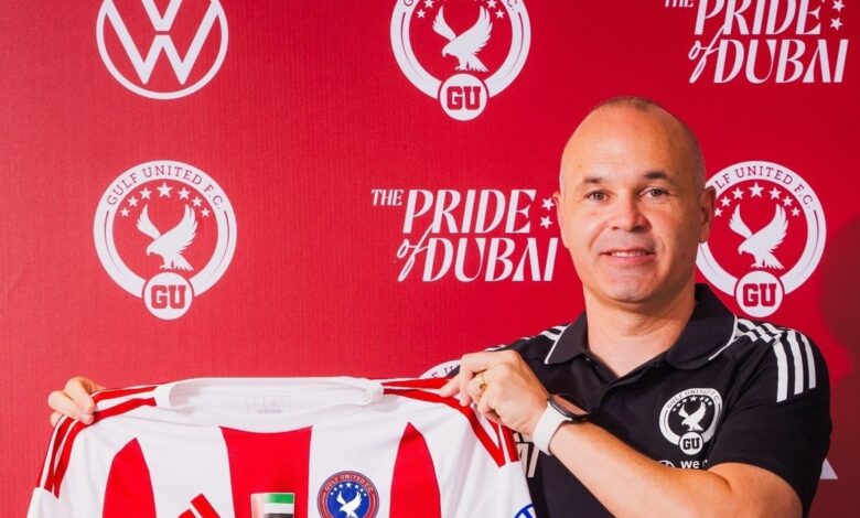 iniesta teknik yoneticilige bae takimlarindan gulf unitedda basliyor II575TAD