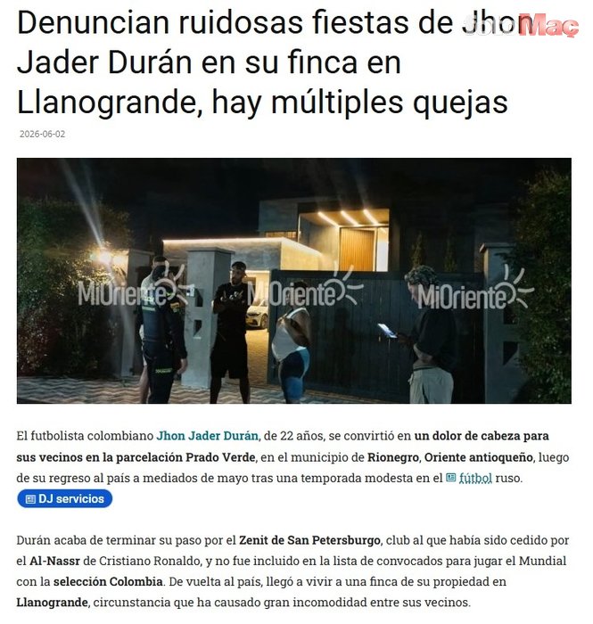 jhon duran komsularini cilgina cevirdi polise sikayet ettiler 6 PbRBHfpN