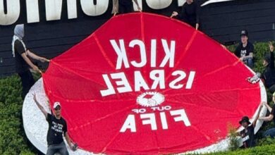 Kanada'da FIFA'ya İsrail protestosu! 4 kanadada fifaya israil protestosu J3k99LWg