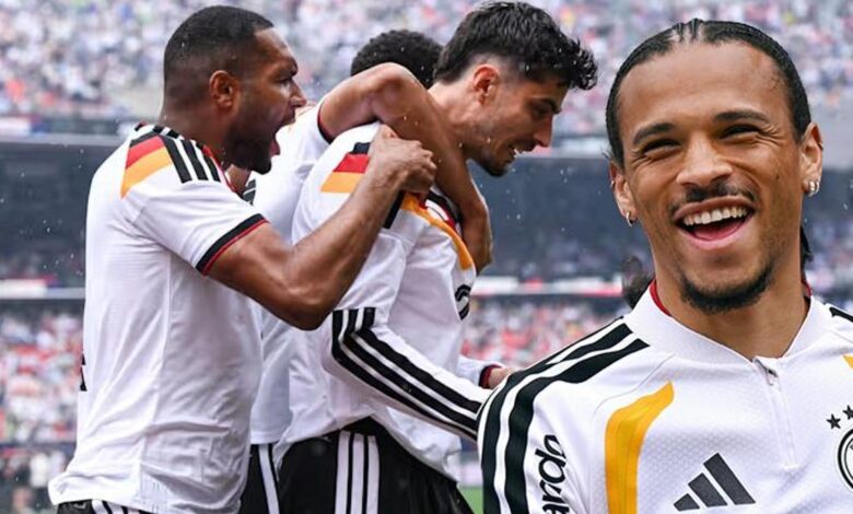 leroy sane sahneye cikti almanya hazirlik macinda abdyi maglup etti abd almanya mac UIesKa97