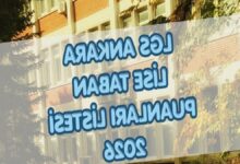 lgs ankara lise taban puanlari ve yuzdelik dilimler 2026 mFGU2NMO