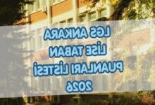 lgs ankara lise taban puanlari ve yuzdelik dilimler 2026 yDvBzDy2