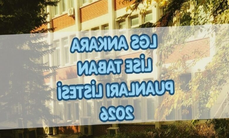 lgs ankara lise taban puanlari ve yuzdelik dilimler 2026 yDvBzDy2