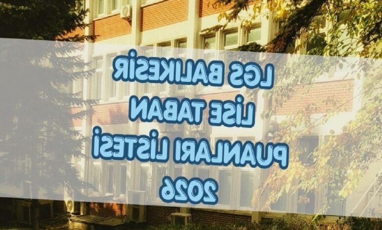 lgs balikesir lise taban puanlari ve yuzdelik dilimler 2026 smrwuexf