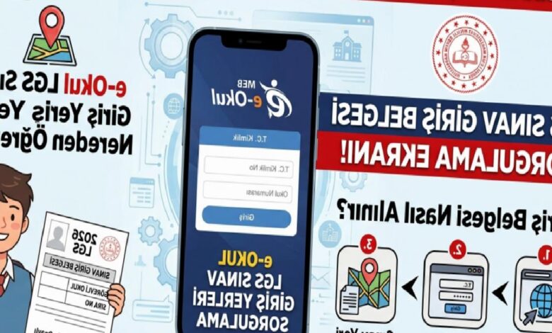 LGS imtihan giriş yerleri nereden öğrenilir? LGS giriş dokümanı nasıl alınır? 1 lgs imtihan giris yerleri nereden ogrenilir lgs giris dokumani nasil alinir K5myuNii