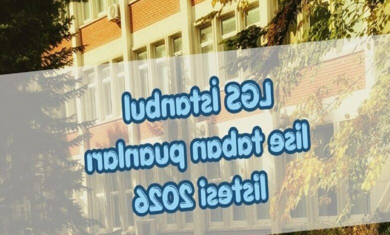 lgs istanbul lise taban puanlari ve yuzdelik dilimler 2026 3HXP16rF