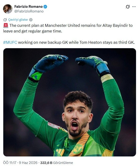 manchester uniteddan flas altay bayindir karari transfer ve ayrilik 0 WT19nnLq