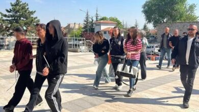 nevsehir merkezli yasa disi bahis operasyonunda yakalanan suphelilerden 34u adliyede sM1tB2CS