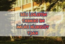 nitelikli lise ne demek nitelikli lise yuzdelik dilimi kac BFu7QXxO
