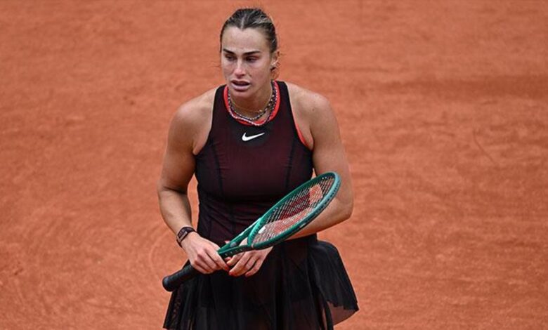 Sabalenka'ya hayatının şoku, Roland Garros'ta peri masalı 1 sabalenkaya hayatinin soku roland garrosta peri masali l54Oru4X