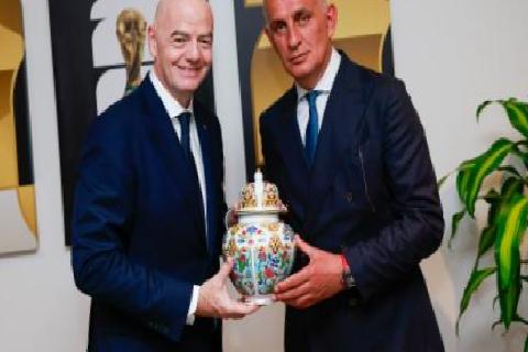 TFF Başkanı Hacıosmanoğlu, Infantino ve Isaac ile Bir Araya Geldi 6 tff baskani haciosmanoglu infantino ve isaac ile bir araya geldi 4 Qjjkz844