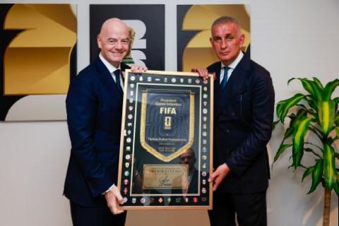 TFF Başkanı Hacıosmanoğlu, Infantino ve Isaac ile Bir Araya Geldi 7 tff baskani haciosmanoglu infantino ve isaac ile bir araya geldi 5 ptYuTKj2