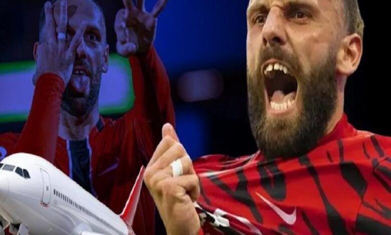 Ve Vedat Muriqi İstanbul'a geliyor! Taraftarlardan havalimanı hazırlığı... 1 ve vedat muriqi istanbula geliyor taraftarlardan havalimani hazirligi WEsQ2aga