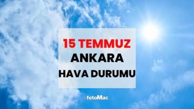 15 Temmuz Ankara hava durumu | Ankara'da yarın yağmur var mı? 8 15 temmuz ankara hava durumu ankarada yarin yagmur var mi HPpJCQyR