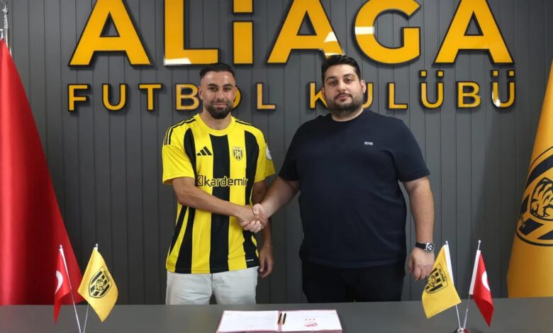 aliaga fk selim ilgaz mustafa yildirim ve caner cavlani renklerine bagladi yuluwZM8