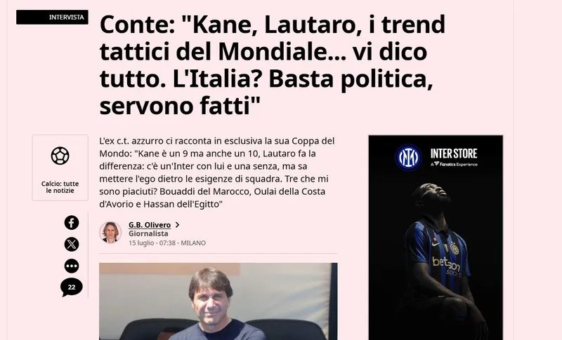 Antonio Conte'den Christ Inao Oulai itirafı! "Dünya Kupası'nda..." 2 antonio conteden christ inao oulai itirafi dunya kupasinda 0 ssWsOmCp